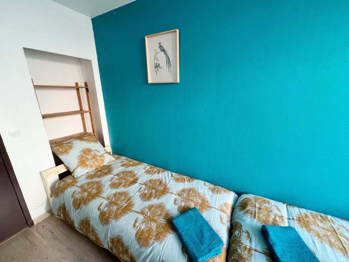 116 Chic & Cosy Grand Appart Moderne 65M2 Hypercentre Wifi Smart Tv Netflix Apartment แซงต์-เอเตียน ภายนอก รูปภาพ
